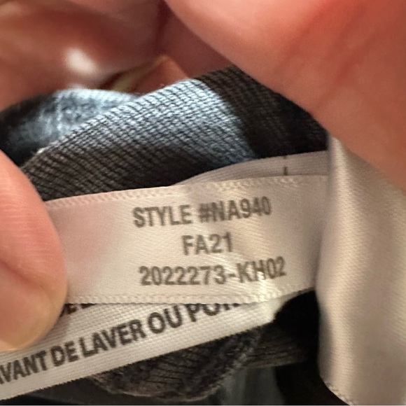 Madewell Stovepipe Jeans in Banberry Wash: Raw-Hem Edition size 27 - Picture 9 of 10